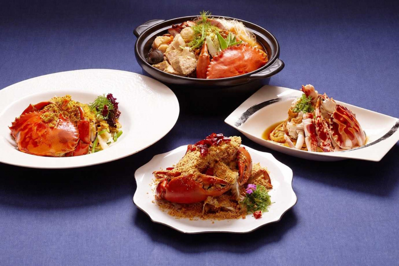 JR東日本大飯店台北由凱華樓中華料理即日起至12月31日推出「蟳蟹爭鮮・盡享珍味」秋冬限定菜單。（圖／業者提供）