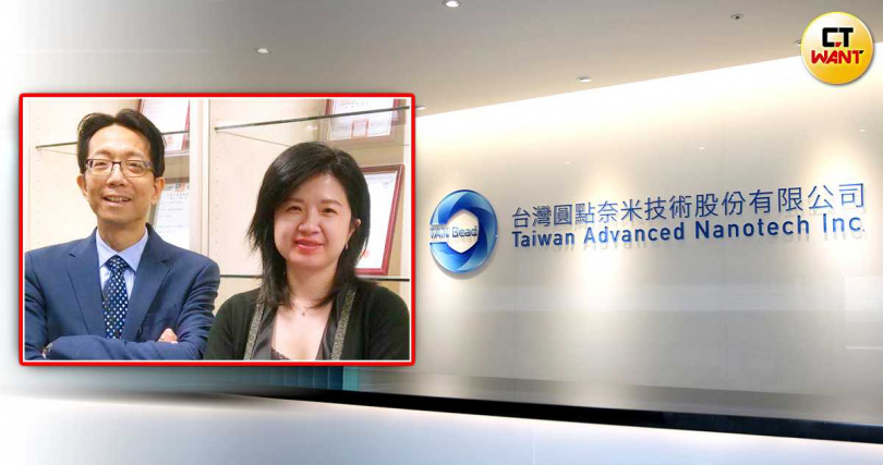 圓點奈米創辦人簡建興(左)與董事長妻子章季芸(右)被多名員工指控對待員工不友善。(圖/CTWANT合成)