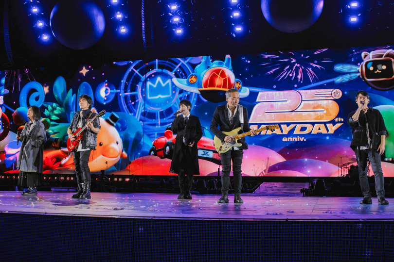 五月天《回到那一天》巡演於昨（22）日在澳洲開唱。（圖／相信音樂提供）