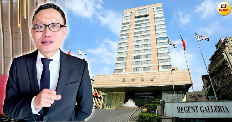 台北晶華酒店非北市房間數最多的飯店，但卻突破建築限制創造高營業額，去年營收逾33億元，為全台飯店龍頭。圖為台北晶華總經理吳偉正。（圖／林榮芳、周志龍攝）