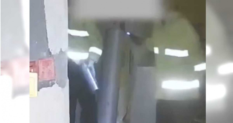 該涉事物業人員已被開除。（圖／擷取自百姓關注微博）