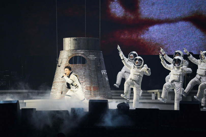 陳奕迅談到自己目前的身體狀況，搞笑自嘲病完都瘦了。（圖／My Kan提供）