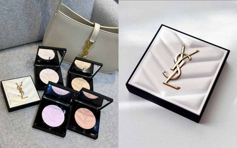 YSL恆久完美立體高光餅／2,950元（圖／吳雅鈴攝、品牌提供）