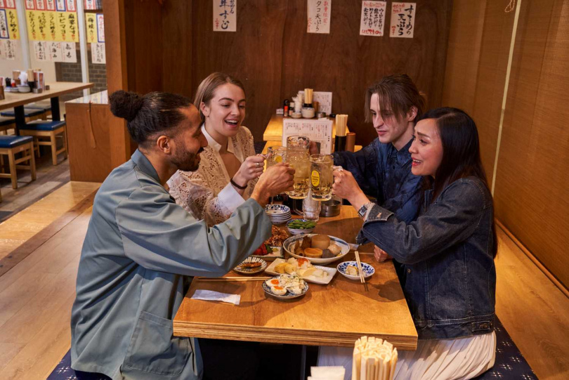 旅客透過KKday預訂Suntory指定餐廳，至餐廳用餐完畢時出示KKday憑證信，就能現場折抵1,000日圓。（圖／三得利提供）