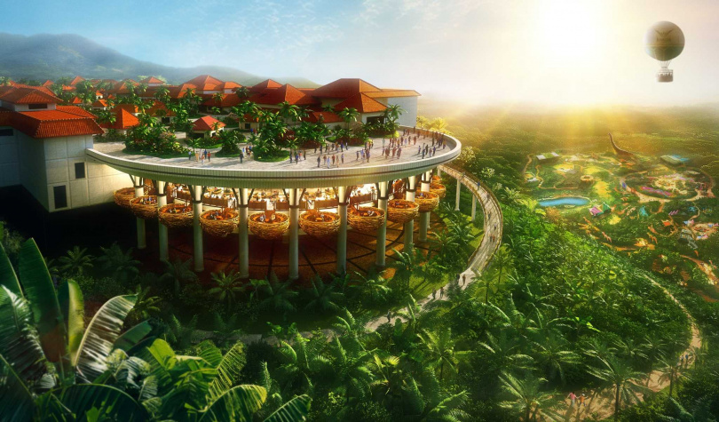 JUNGLIA主題樂園是近期討論度最高的日本新樂園，將於今年7/25在沖繩開幕。（示意圖／JUNGLIA提供）