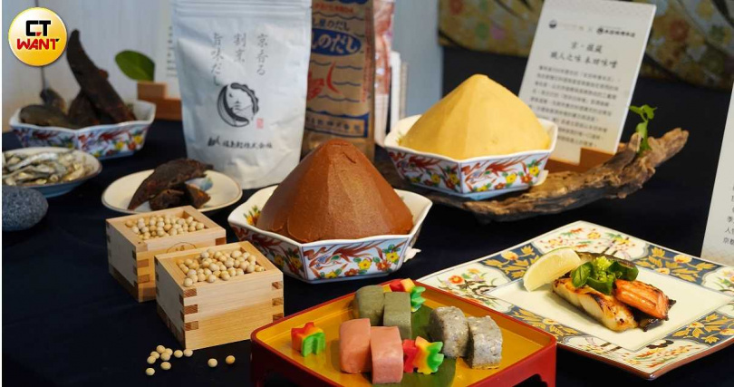NAGOMI 雅與「福島鰹」、「半兵衛麩」、「本田味噌」及「山六西京燒」4大京都百年品牌合作，將經典風味入菜。（圖／魏妤靜攝）