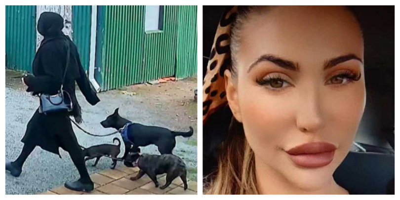 切瑟遭控殺害男友後現身街頭，監視器畫面曝光。（圖／南澳警方提供、翻攝自IG）