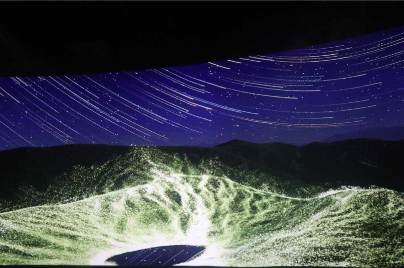 TECH WORLD館自然劇場。（圖／中時記者蔡明亘攝）