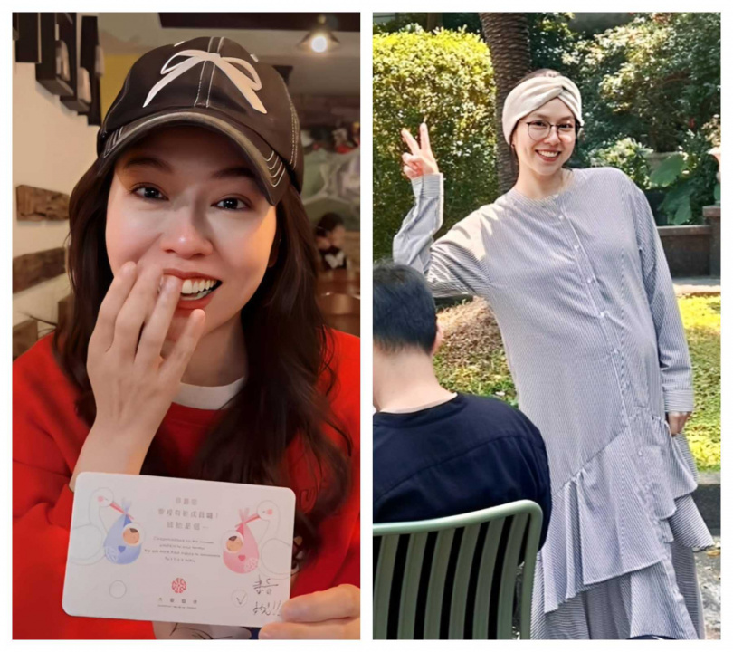 夏于喬罕見公開全身孕肚照，腹部隆起明顯引發關注。