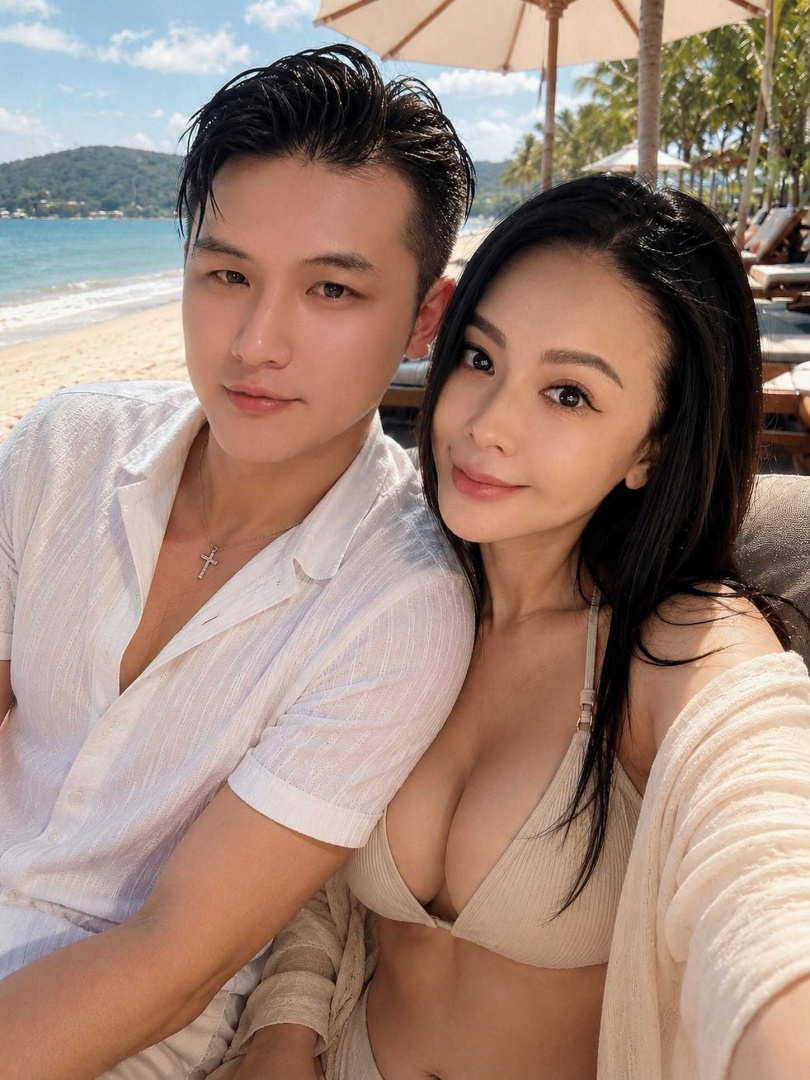 梁軒安與蕭淑慎結婚將近9年。（圖／翻攝梁軒安臉書）