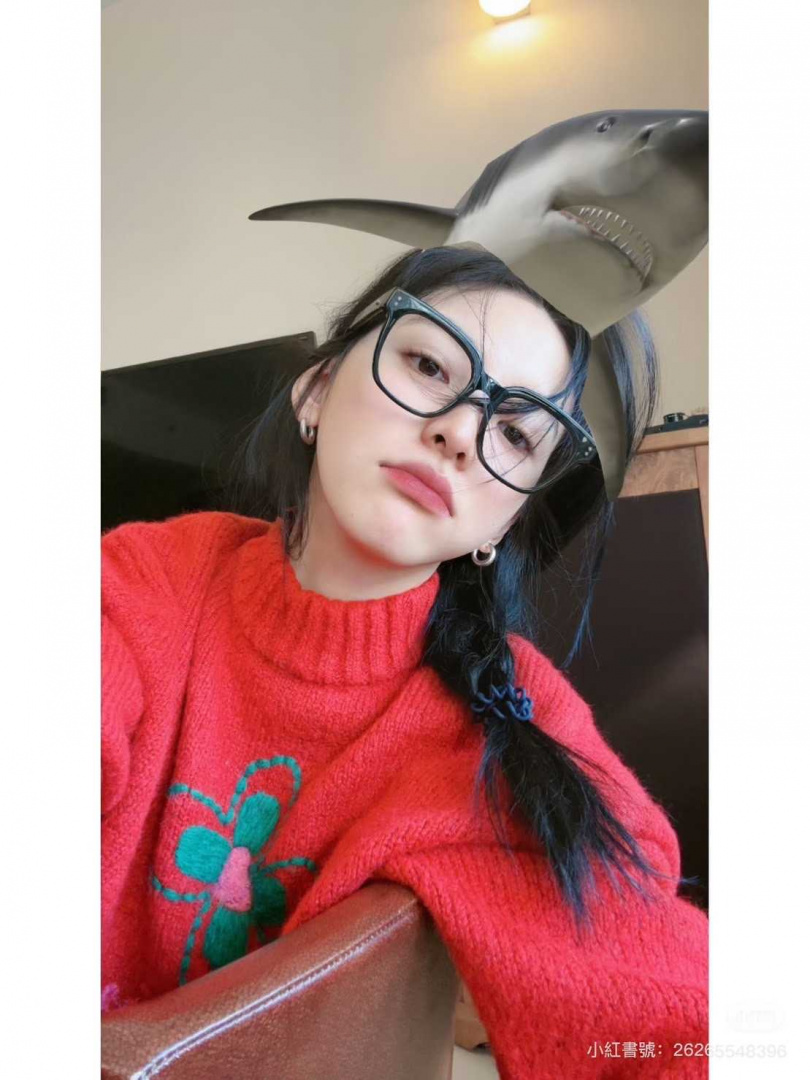 （圖／取自章若楠小紅書）