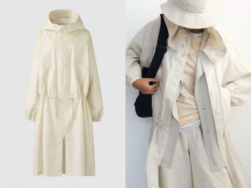 女裝 棉質連帽大衣／3,990元（圖／品牌提供）
