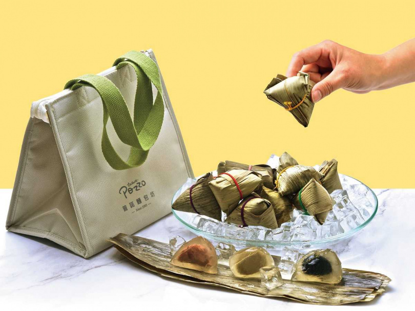 「冰粽星樂園．甜心禮袋」。（699元／10入，圖／神旺普諾麵包坊提供）