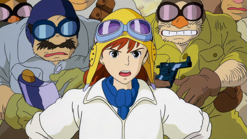 《紅豬》以飛機與熱血戰鬥為核心，幕後製作班底則是由女性主導。（圖／甲上娛樂提供）