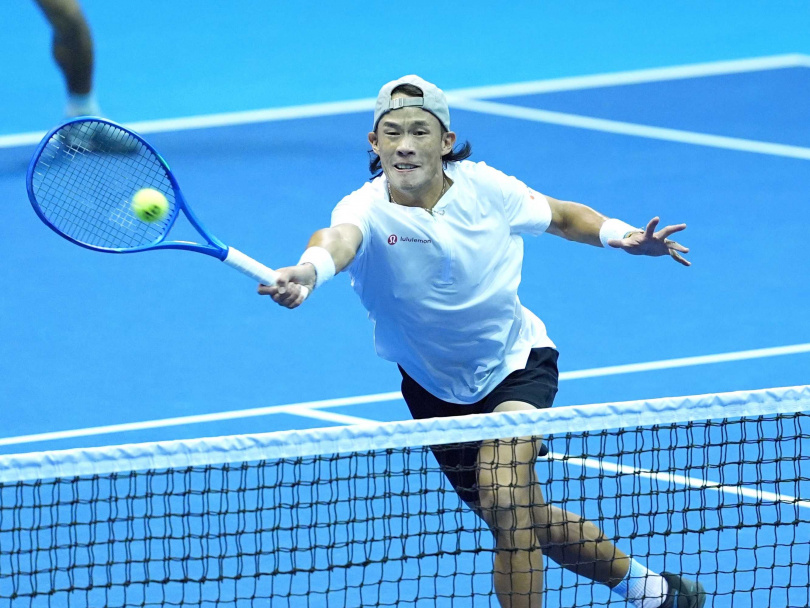 莊吉生傷癒復出重新出發。(圖片提供/中華民國網球協會)