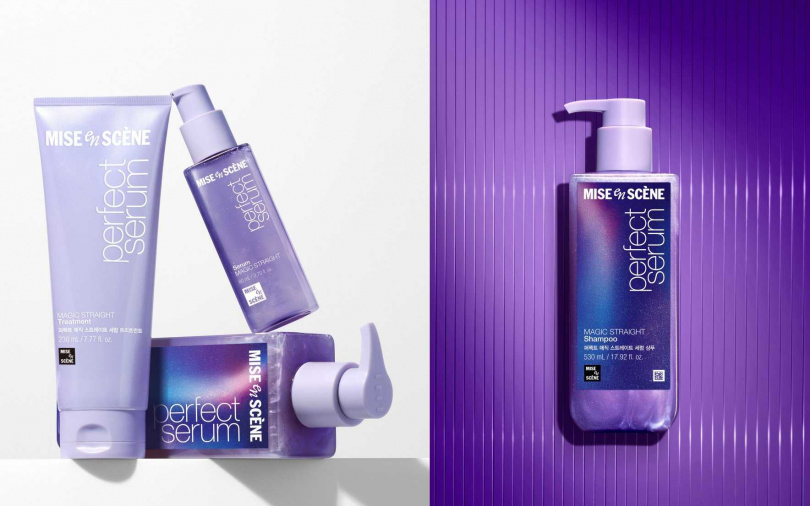 魅尚萱完美直順系列擁有獨家「光感直順科技」，從洗髮精、護髮霜到護髮精油三個品項一起使用，效果加倍！（圖／品牌提供）