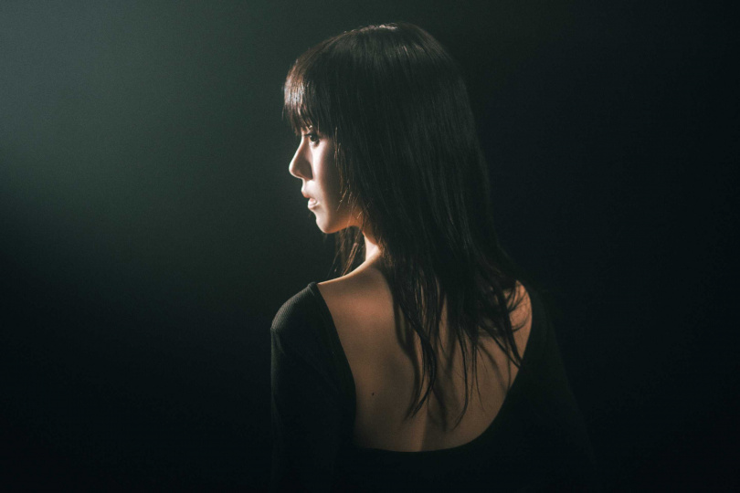 白安為露美背加強訓練。(圖/相信音樂提供)