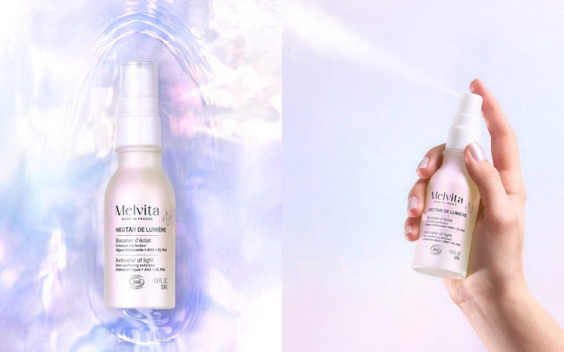 Melvita海洋光萃亮白雙效露50ml/1,580元(圖/品牌提供)