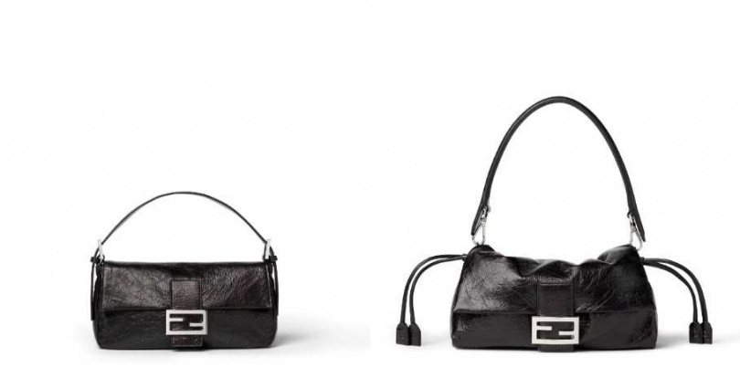 FENDI Baguette 26424/102,500元,FENDI Baguette Soft Medium/117,800元(圖/品牌提供)