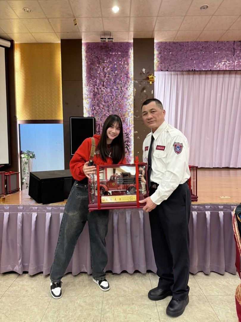 劉心語曾在義大醫院外科加護病房擔任護理師。（圖／合名娛樂提供）