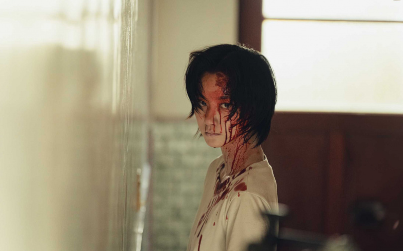 袁澧林受苦場面一手包辦，撞牆戲演到欲罷不能！（圖／威視提供）