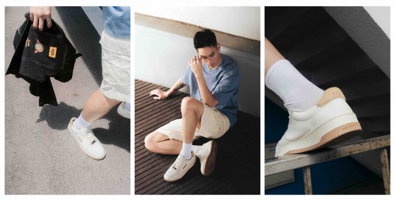 COURT經典皮革板鞋台灣限定色絨霧棕／3,680元（圖／品牌提供）