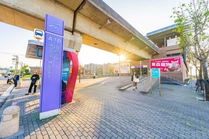 機捷A10站。（圖片提供／宗佳致境）