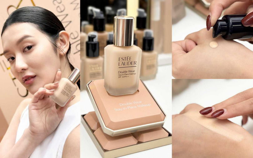 雅詩蘭黛粉持久極致完美持妝粉底30ml／2,400元（圖／吳雅鈴攝）