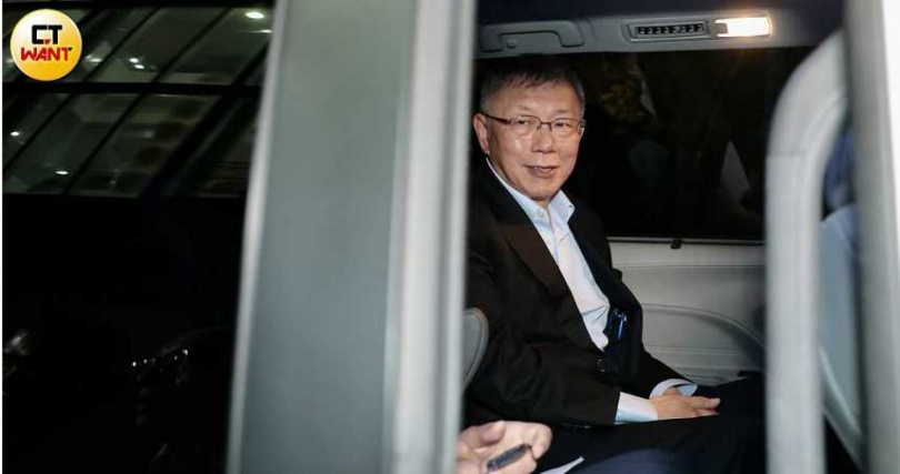 民眾黨創黨主席柯文哲（圖）是黨內關鍵靈魂人物。（圖／黃耀徵攝）