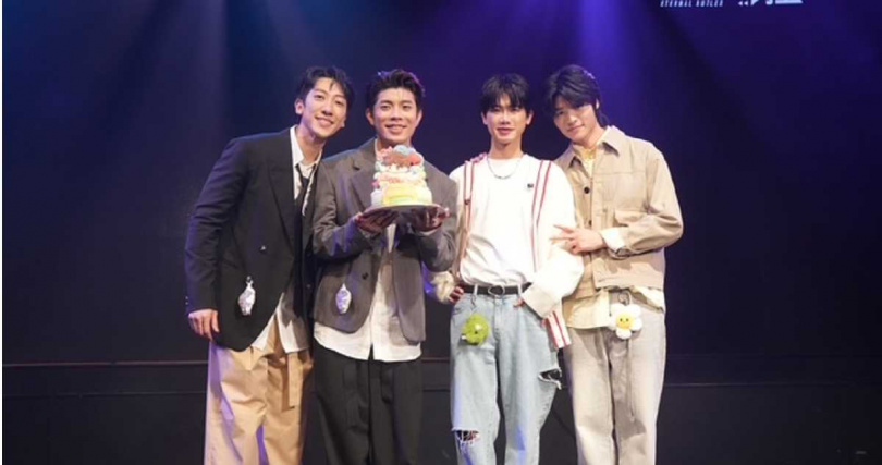 陳峻廷被驚喜慶生。（圖／三立）