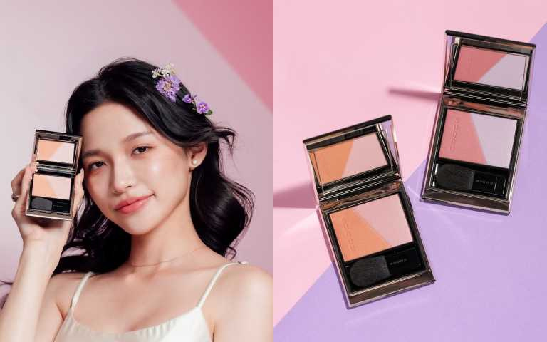  SUQQU 晶采柔艷頰彩 110 日差色 6.4g / 2,200元；SUQQU 晶采柔艷頰彩 111 比彩 6.4g / 2,200元（圖／品牌提供）