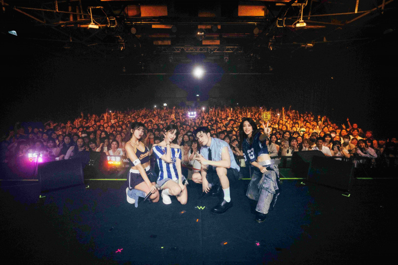 黃偉晉邀請林思宇、艾莉兒和雨婷合唱，重現回憶殺。（圖／寬宏藝術）