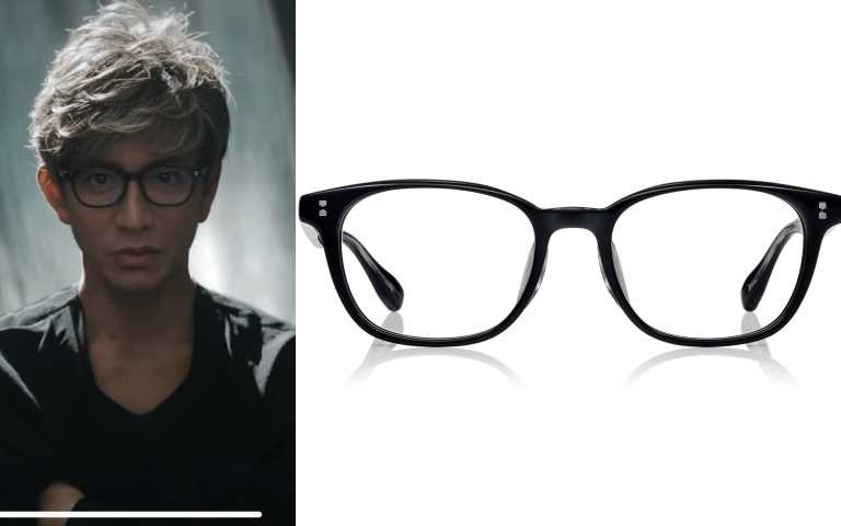 圖說：OWNDAYS「BACK in BLACK」系列 黑框眼鏡 OB2015G-5A（C1 黑色） / 3,790元（圖／品牌提供）