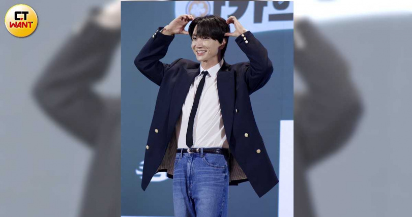 利特提到和孝淵相識已久。(圖/蘇聖倫攝)