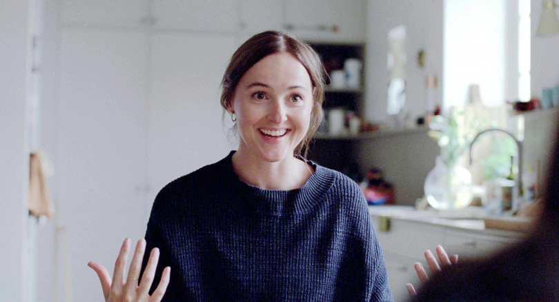 挪威女星蕾娜特萊茵斯薇以《情感的價值》榮獲歐洲電影獎最佳女主角。（圖／海鵬提供）