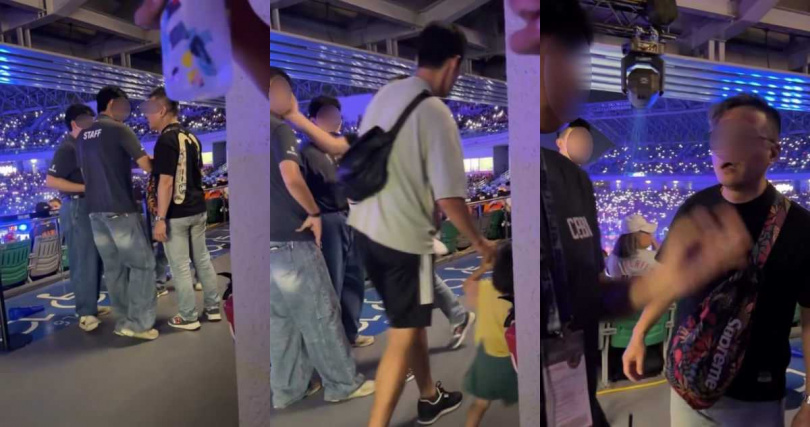 蔡姓工讀生遭蔣姓男子賞巴掌，事後冷靜請拍攝者傳影片給他。（圖／翻攝自Threads／@huhu_artnhandmade）