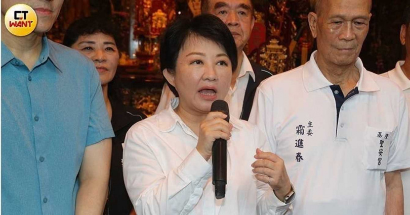 台中市長盧秀燕一度震怒於「辣椒水之亂」，後才發現是警分局長惹得禍。（圖／CTWant攝影組）