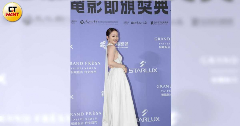 女主角獎最後是林怡婷、余香凝、方郁婷三人爭到最後一輪,雖然方郁婷最後落敗,評審讚許她超齡演出。(圖/本刊攝影組)