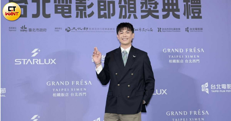男主角獎討論激烈,柯煒林一票之差錯過影帝。(圖/本刊攝影組)