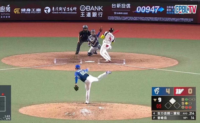 中華職棒富邦悍將與味全龍8日晚間在台北大巨蛋交手，9局下爆發衝突。（圖／翻攝自YouTube，CPBL 中華職棒）