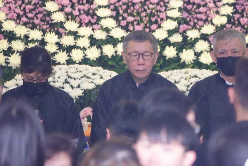 柯文哲今戒護奔喪，待了一個多小時便離去。（圖／報系資料照）