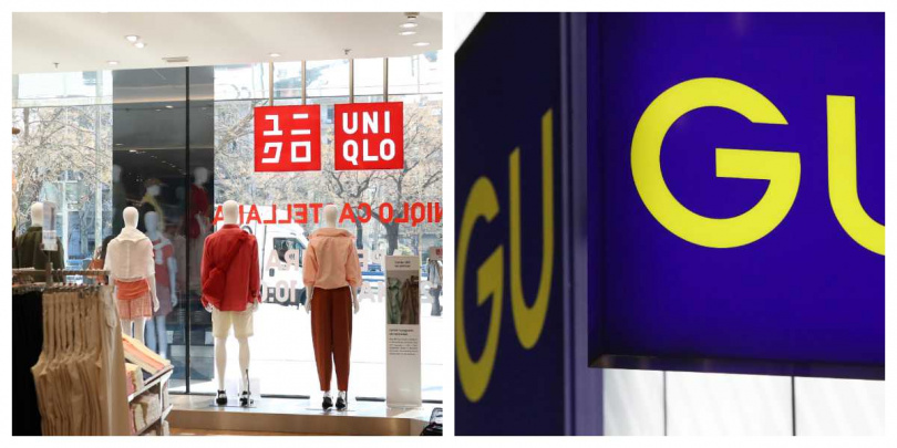 有網友好奇GU跟Uniqlo賣的衣服到底有什麼不同,引起熱議。(圖/達志/美聯社)