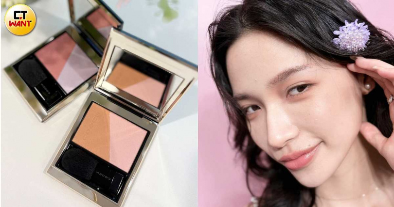 SUQQU晶采柔艷頰彩#110、#111／2,200元（圖／吳雅鈴攝）