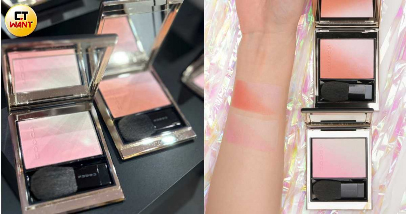 SUQQU晶采柔艷頰彩#108、#109／2,200元（圖／吳雅鈴攝、品牌提供）