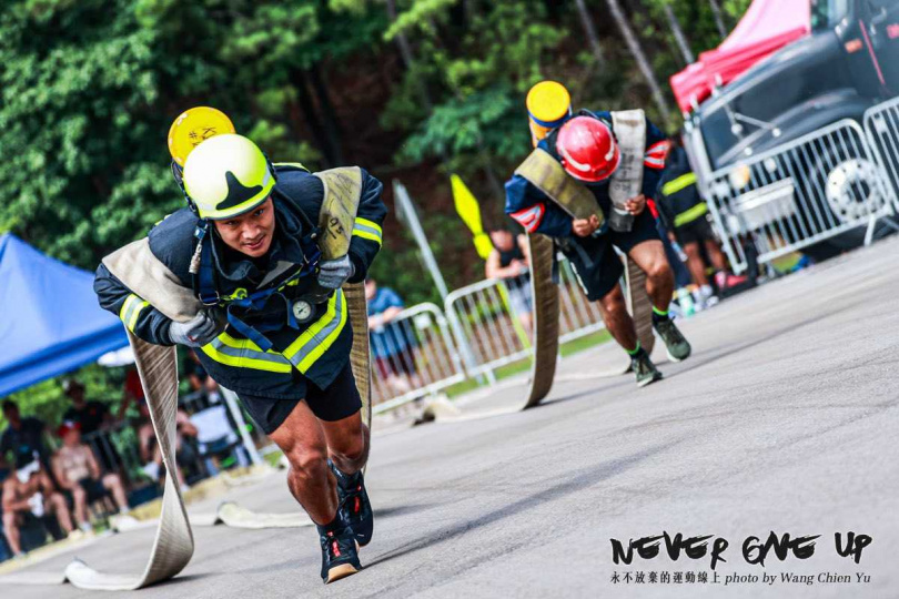 消防署利用現有資源制定出完善計畫，成功帶領39位好手出賽為國爭光。（圖／翻攝自台灣先鋒者臉書）