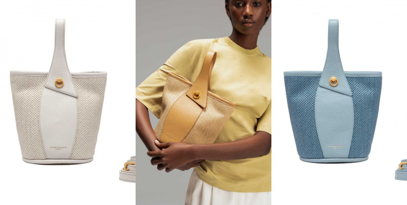 Gianni Chiarini Ester草編手提包／13,800元（圖／品牌提供）