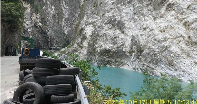 公路局宣布台8線中橫公路部分路段交通管制，實施只出不進措施。（圖／報系資料照）