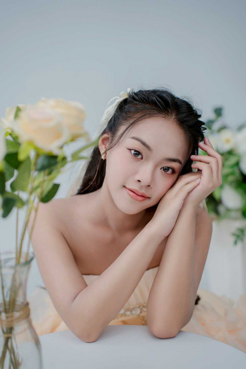 鍾采穎從小在胡瓜的《台灣那麼旺》比賽。（圖／萬星傳播提供）