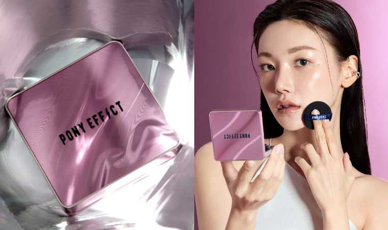 PONY EFFECT 極水透光氣墊粉餅升級版 SPF50+PA++++ 15g*2／1,380元（圖／品牌提供）