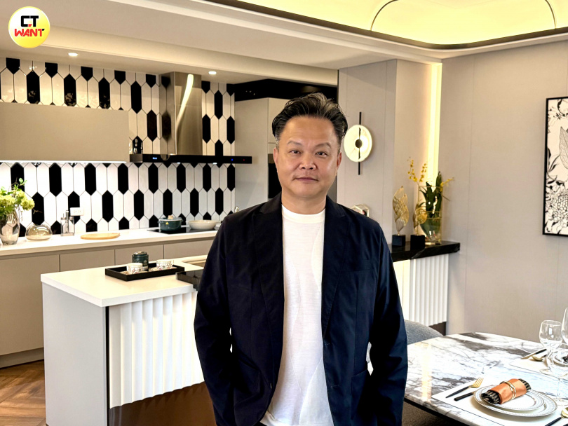 京懋建設執行長范秉豐表示,70坪上下的客層多為中階主管或小型自營商,需要較高的貸款成數,若能提高高價住宅門檻或貸款成數,對自用換屋族來說是「久旱逢甘霖」。(圖/林榮芳攝)